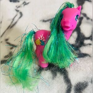 2005 My Little Pony G3 “Shell-Belle" figure from the “Shimmer Ponies"  Series.